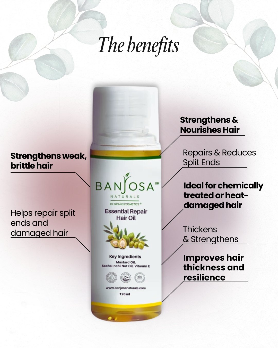 Essential Repair Hair Oil - Image 3