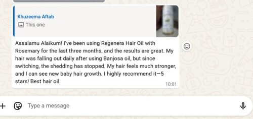 Regenera Hair Oil (Rosemary Growth Oil) photo review