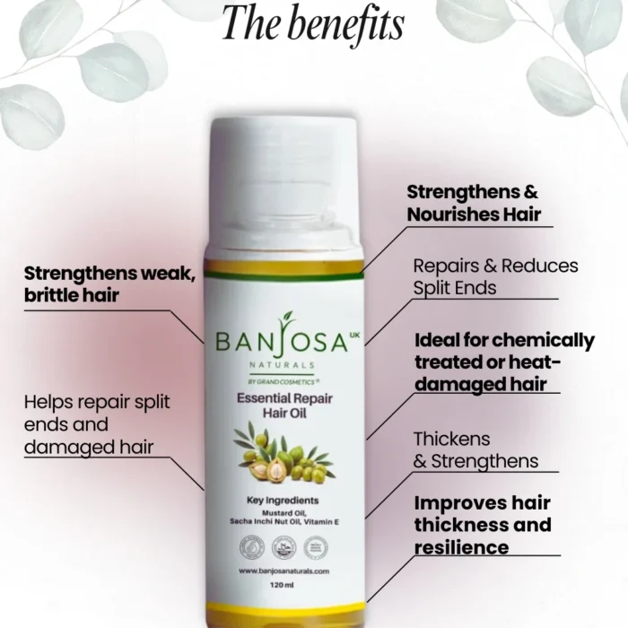 Benefits of Essential Repair Hair Oil